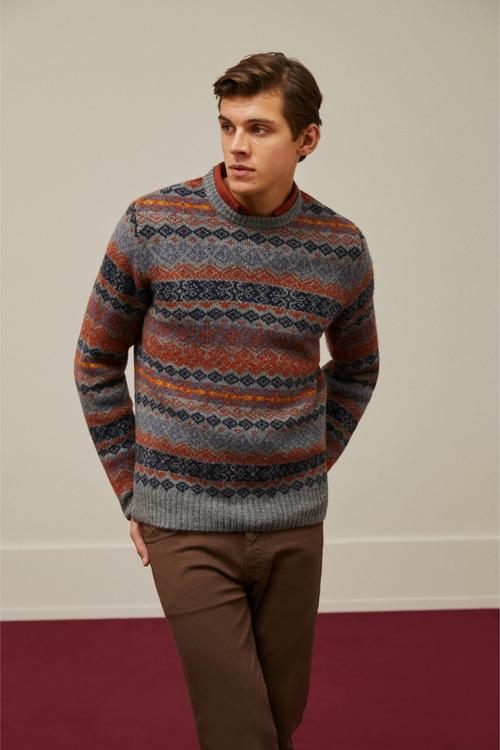  JAKARLI BİSİKLET YAKA TRİKO KAZAK