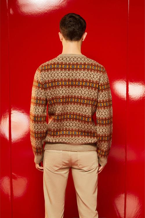  JAKARLI BİSİKLET YAKA TRİKO KAZAK