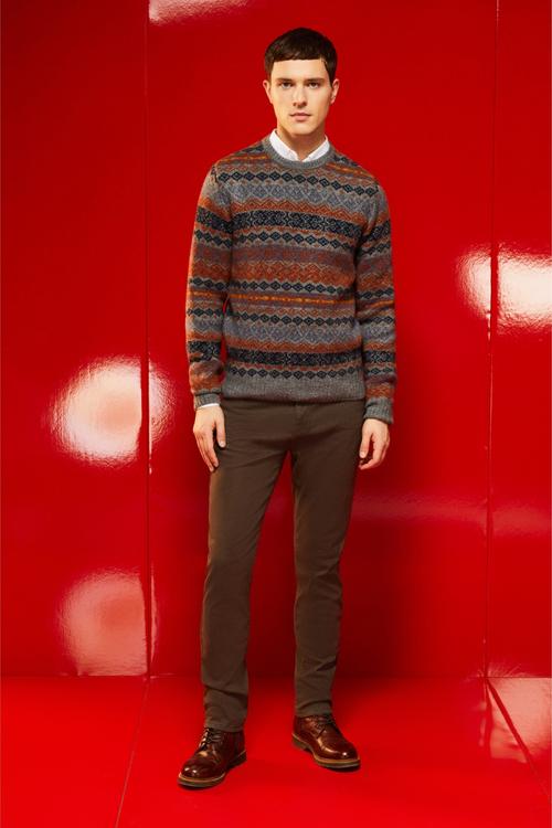  JAKARLI BİSİKLET YAKA TRİKO KAZAK