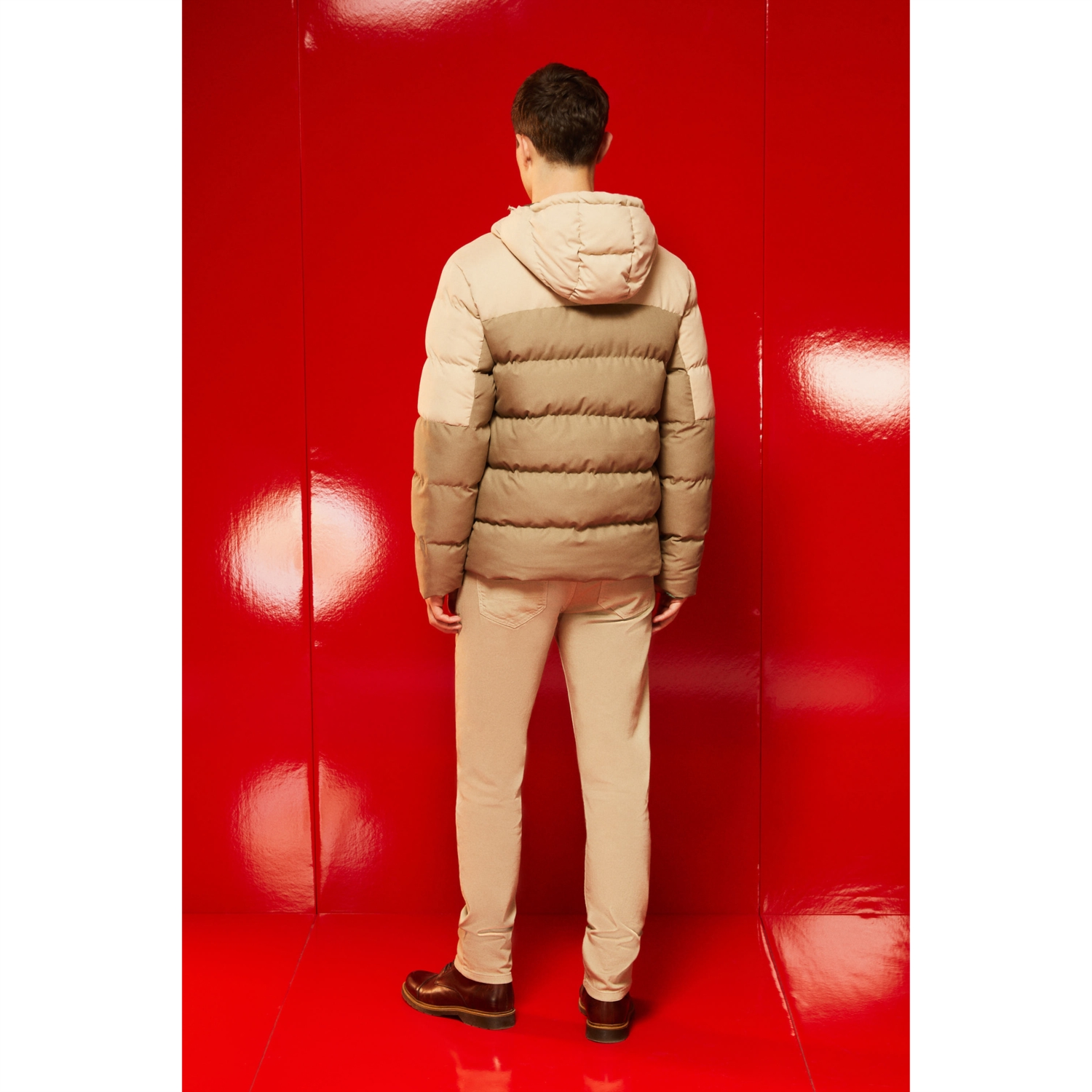 KAPÜŞONLU ÇİFT TARAFLI ŞİŞME MONT