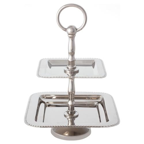 DEKORATİF KEK STANDI KARE 25 CM