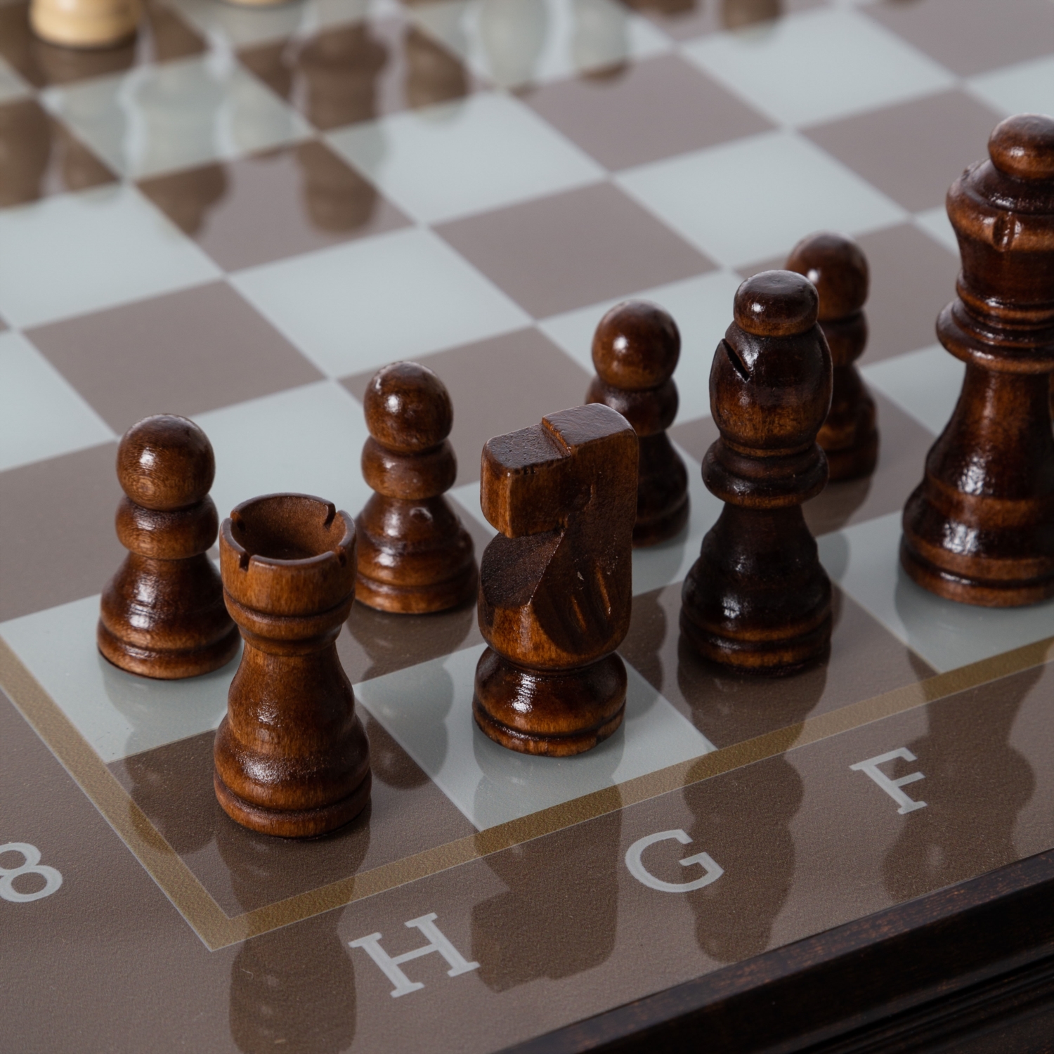 GRACIA SATRANÇ TAKIMI 45X45CM