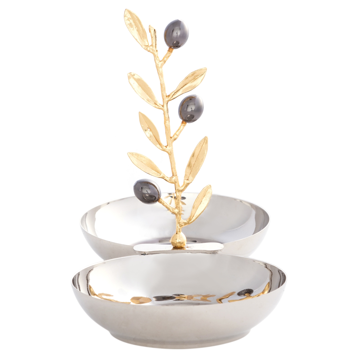 OLIVE BRANCH 2Lİ DEKORATİF KASE 17X25CM