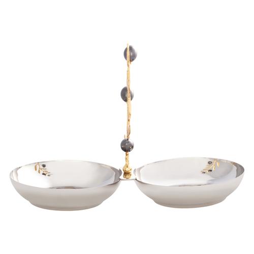  OLIVE BRANCH 2Lİ DEKORATİF KASE 17X25CM