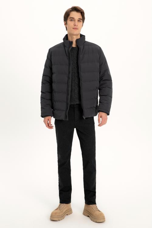  DİK YAKA ŞİŞME MONT