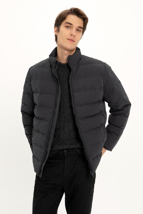  DİK YAKA ŞİŞME MONT