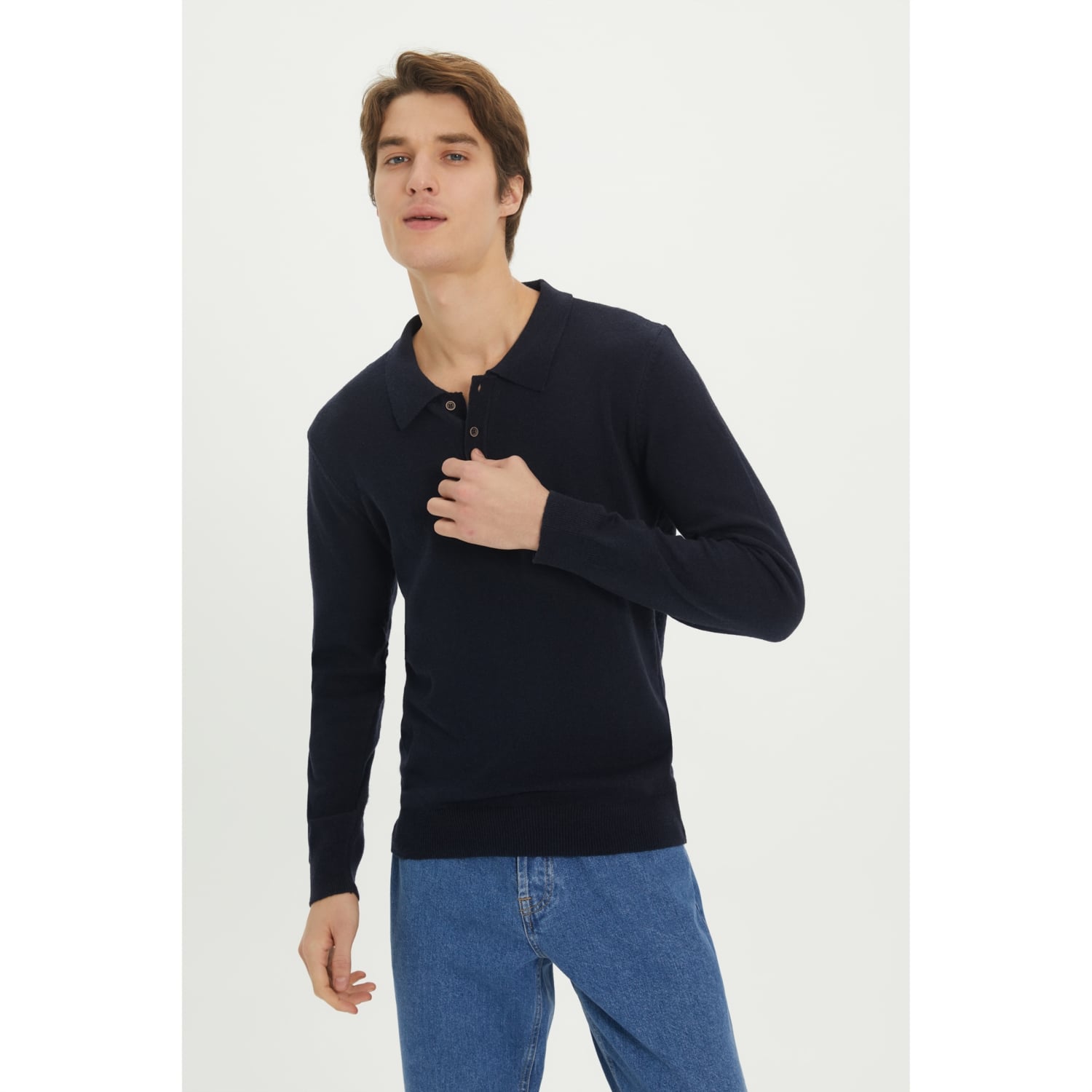 POLO YAKA TRİKO KAZAK