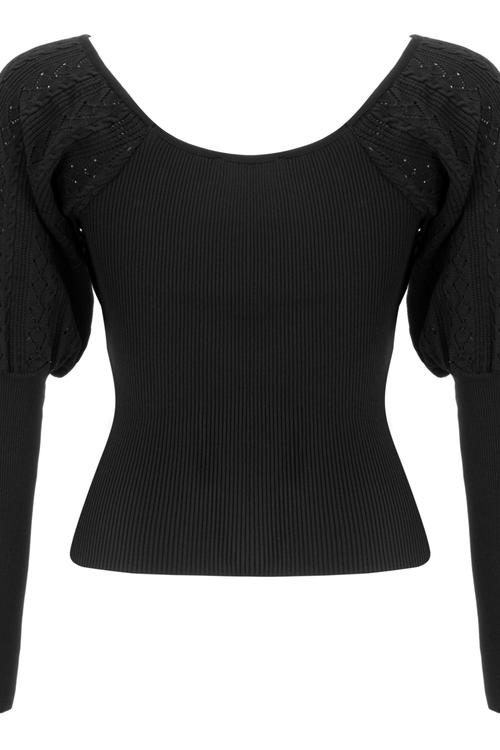  AÇIK YAKA TRİKO KAZAK