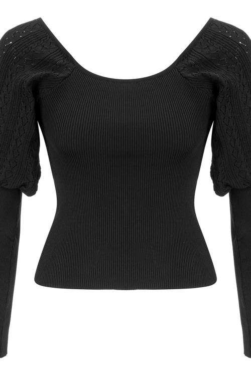  AÇIK YAKA TRİKO KAZAK