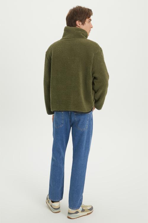  DİK YAKA POLAR SWEATSHIRT