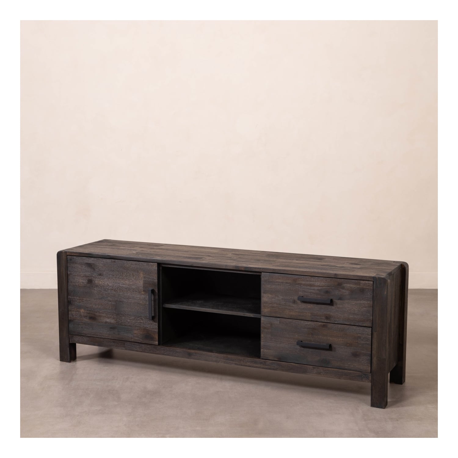 EDNA MASİF AHŞAP TV ÜNİTESİ