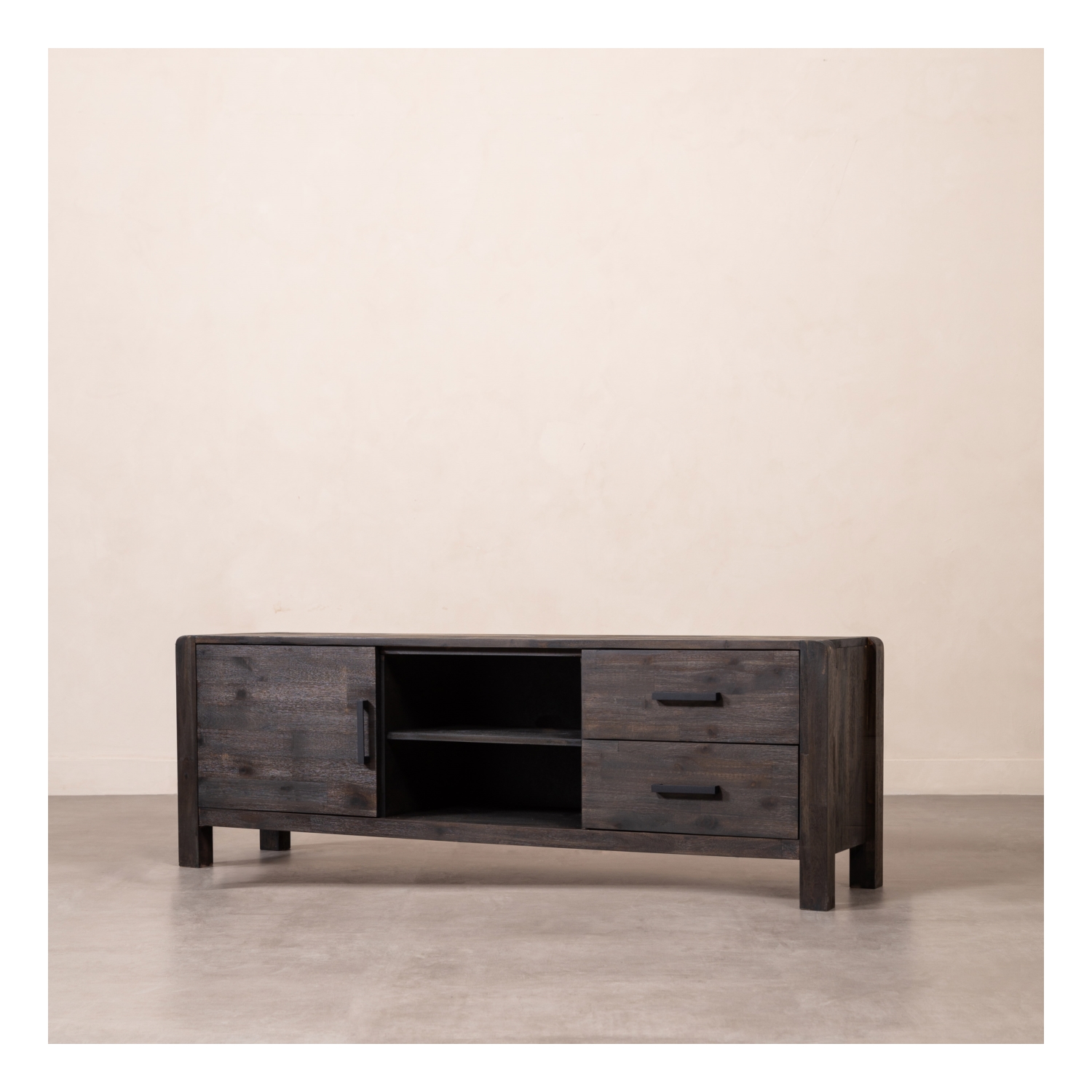 EDNA MASİF AHŞAP TV ÜNİTESİ