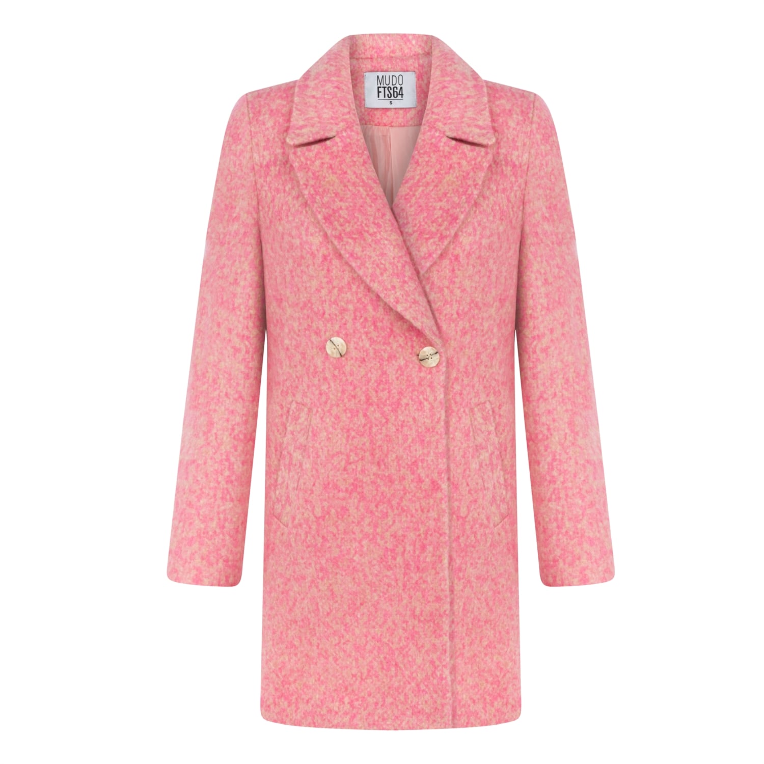 DÜĞMELİ KAŞE PALTO