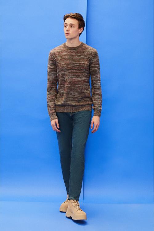  BİSİKLET YAKA TRİKO KAZAK