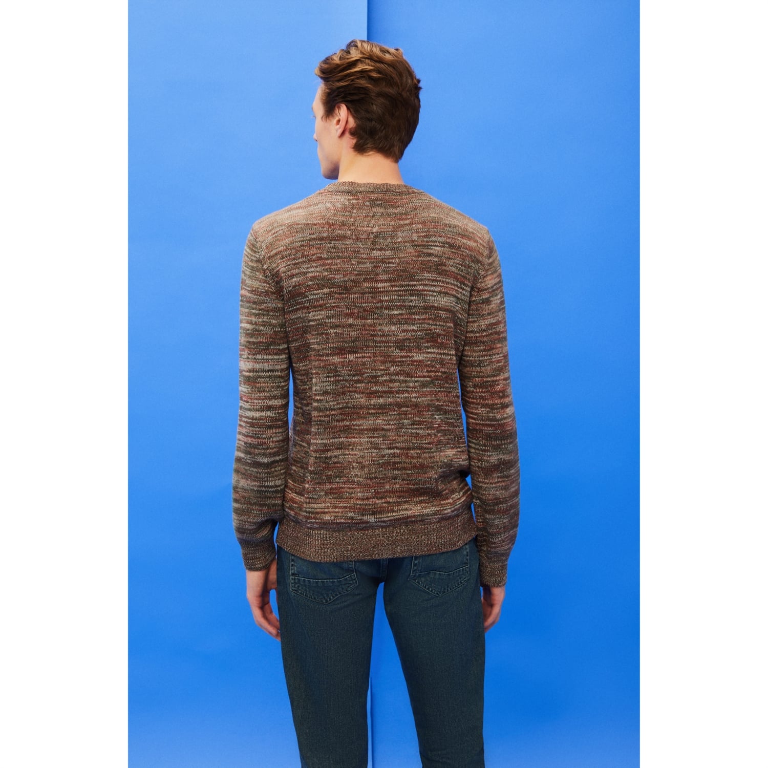 BİSİKLET YAKA TRİKO KAZAK