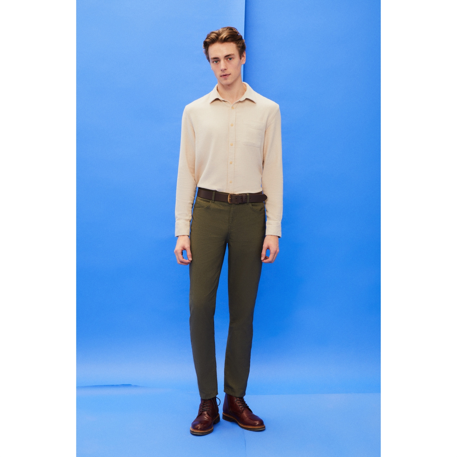 ARMÜRLÜ REGULAR FIT GÖMLEK