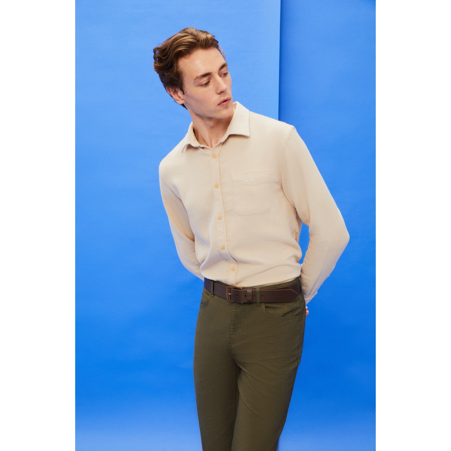 ARMÜRLÜ REGULAR FIT GÖMLEK