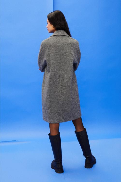  DÜĞMELİ KAŞE PALTO