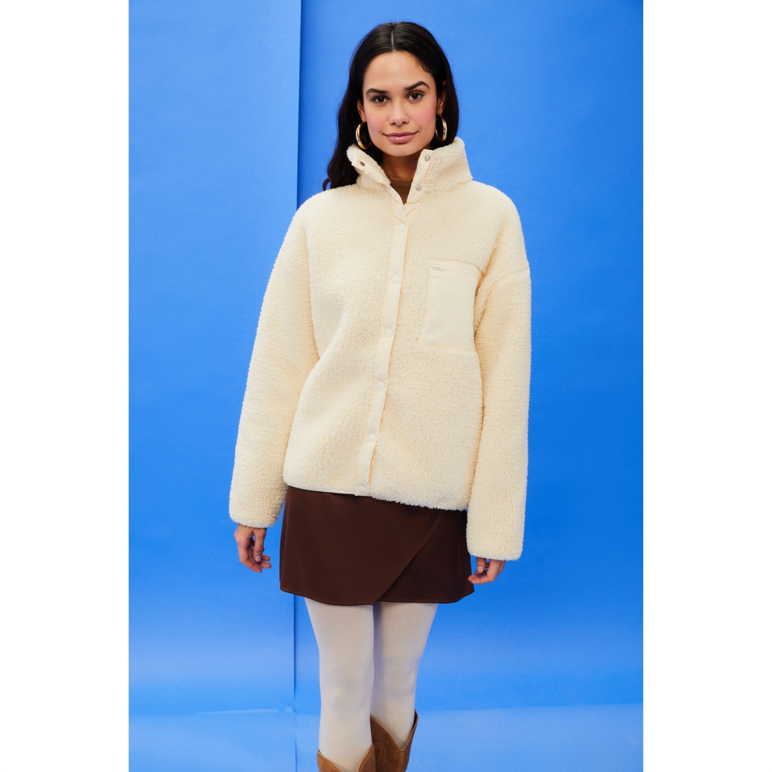 RAHAT KESİM PELÜŞ CEKET