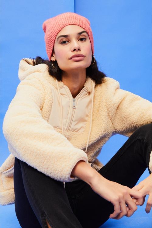  KAPÜŞONLU PELÜŞ SWEATSHIRT