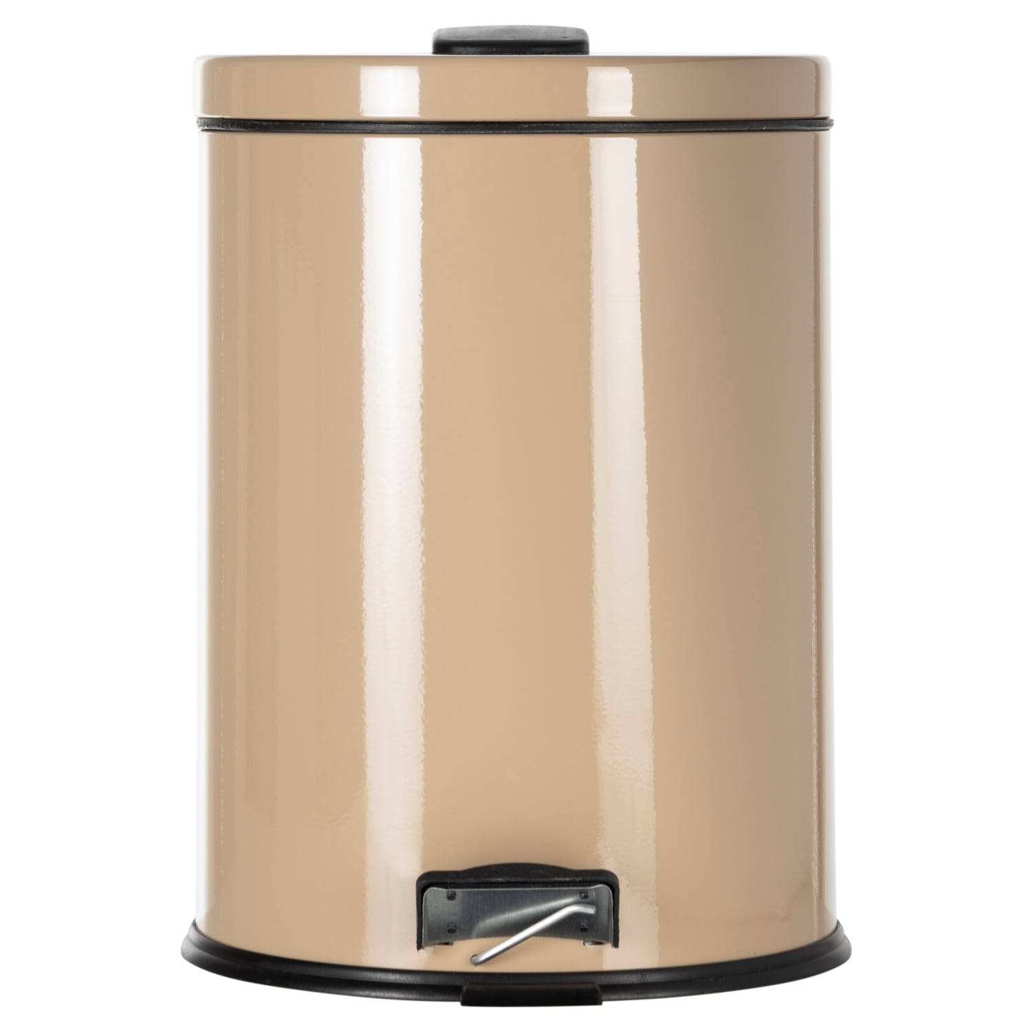 30LT PEDALLI ÇÖP KOVASI BEJ