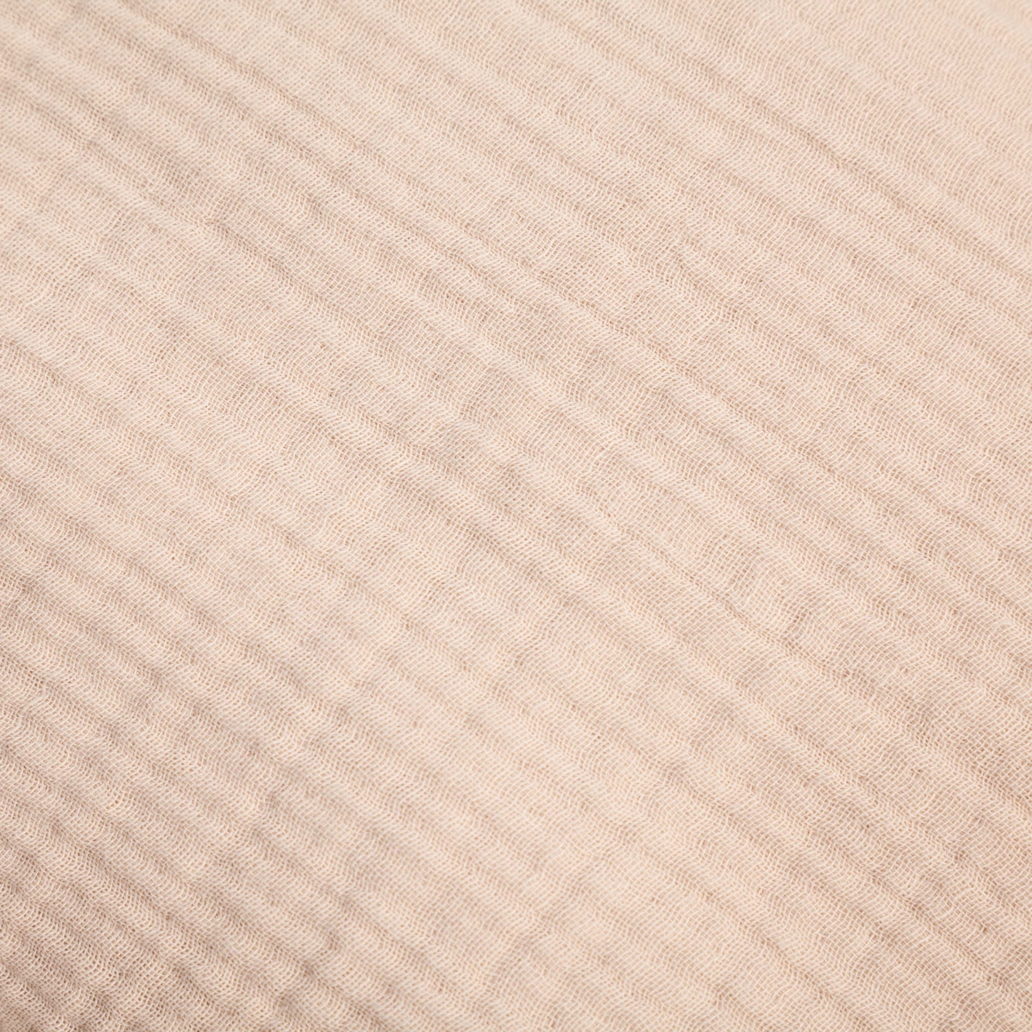 MÜSLİN ÇİFT KİŞİLİK PİKE BEJ 240X240