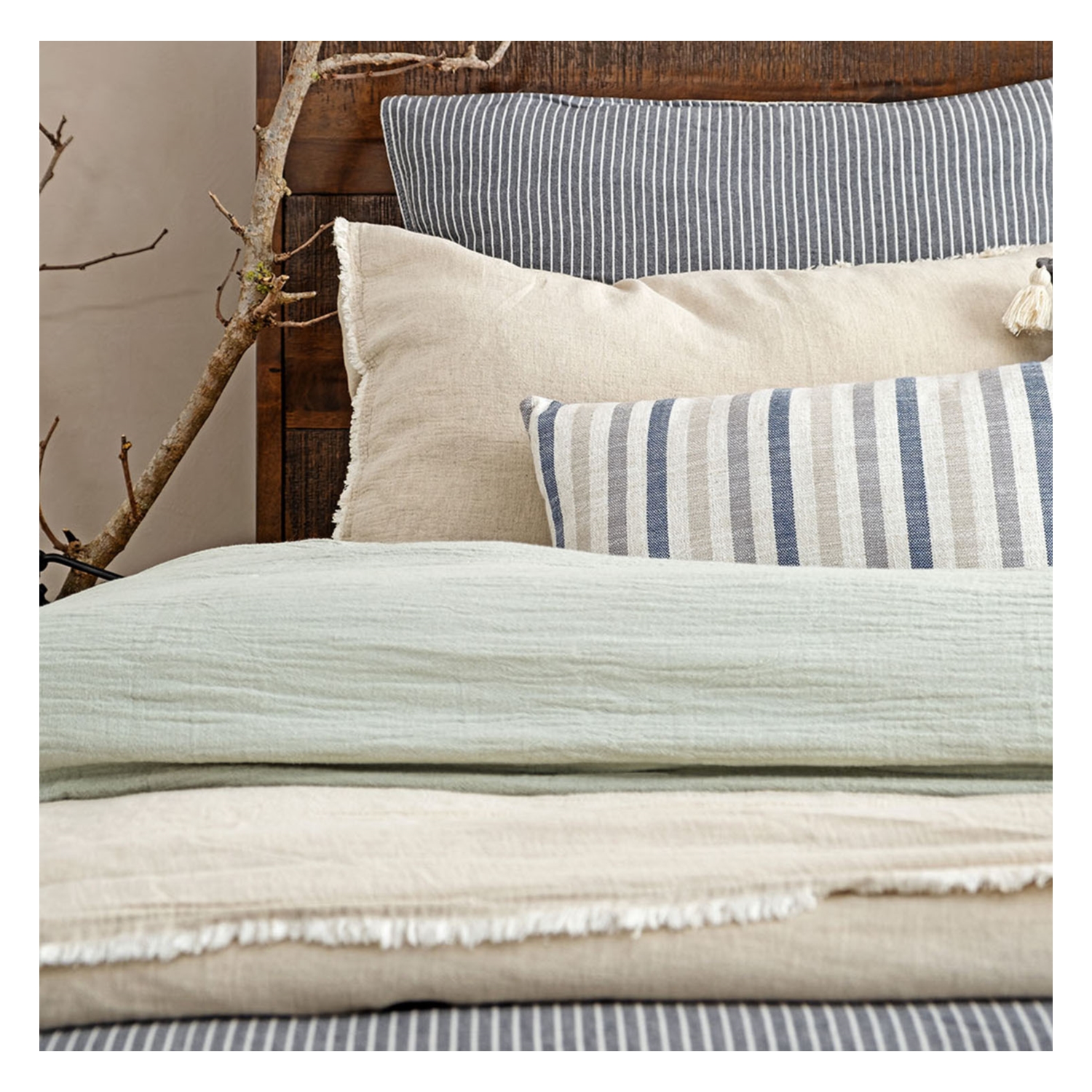 COSMO KETEN NEVRESİM SETİ ÇİFT KİŞİLİK 200X220