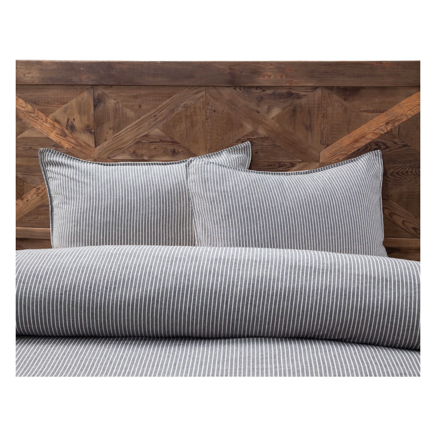 KADE NEVRESİM SETİ ÇİFT KİŞİLİK ANTRASİT 200X220