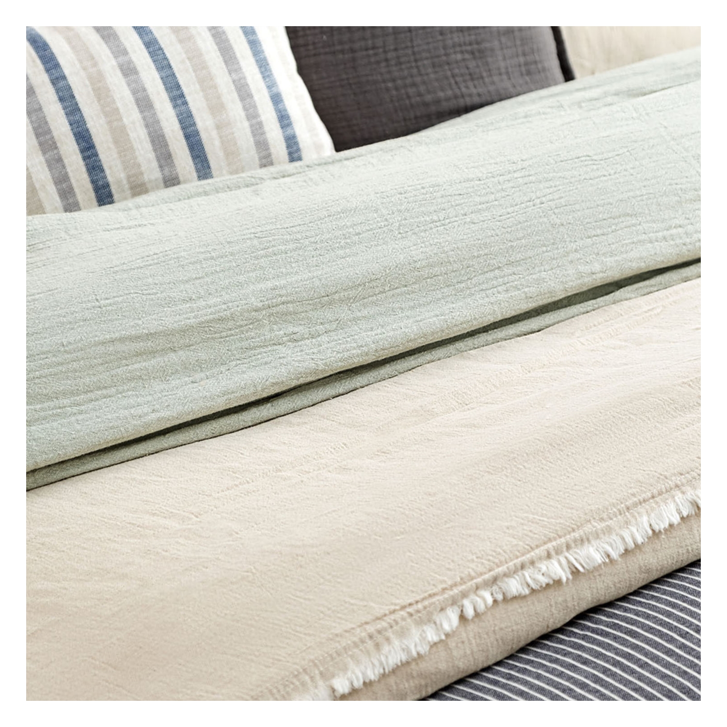 COSMO KETEN NEVRESİM SETİ ÇİFT KİŞİLİK 200X220