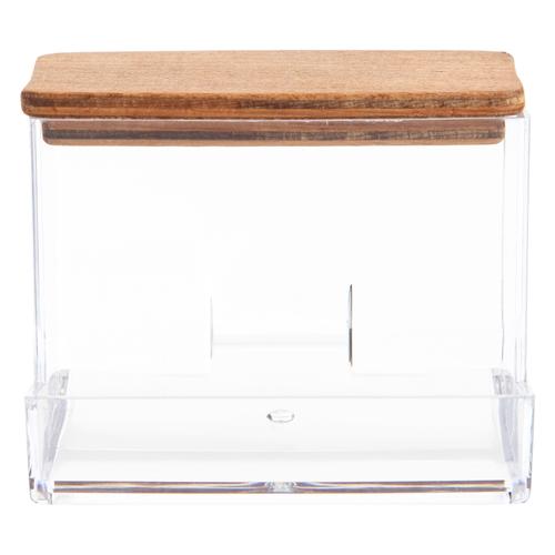 AHŞAP KAPAKLI PAMUKLU ÇUBUK