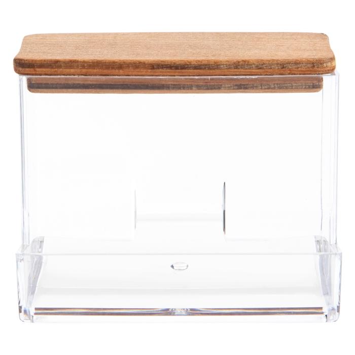 AHŞAP KAPAKLI PAMUKLU ÇUBUK