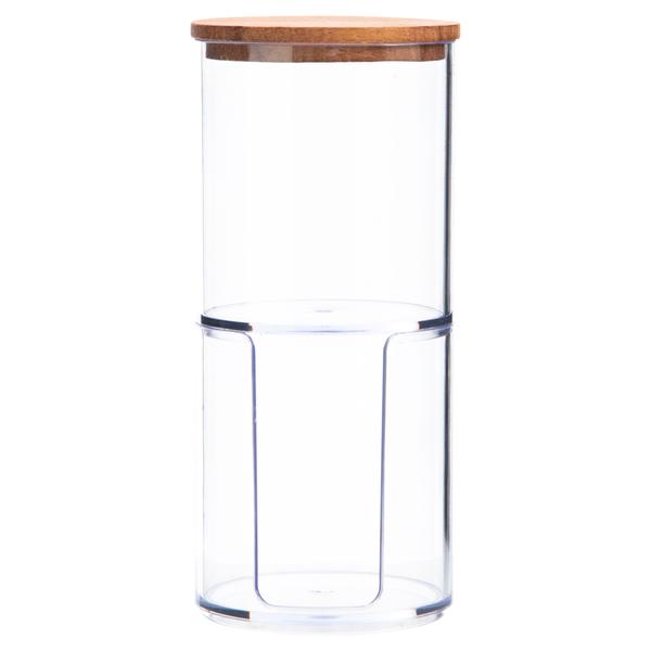 Mudo Home Ahşap Kapaklı Çift Katli Pamukluk Renksiz