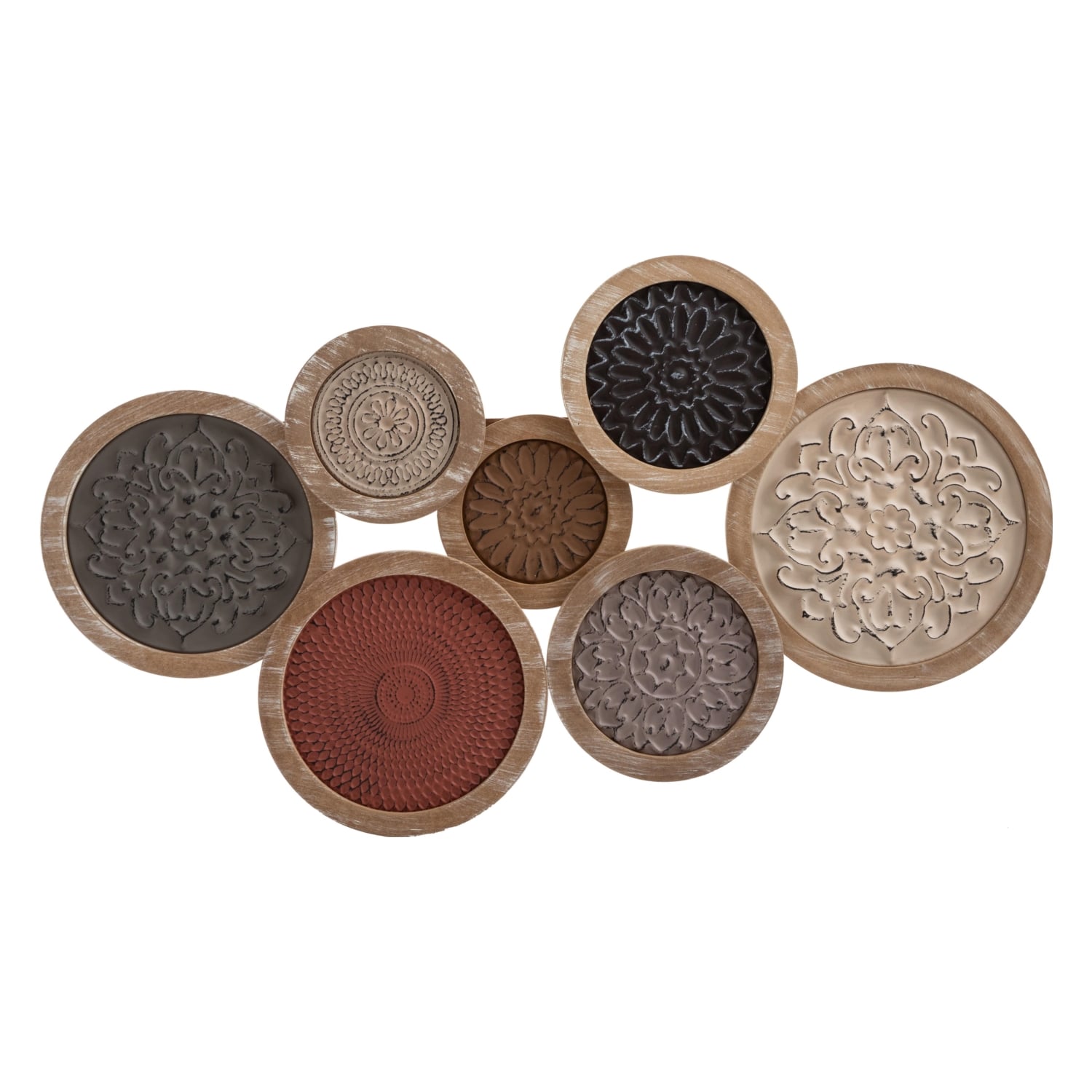 AURORA NATURAL AHŞAP DUVAR DEKORU 127X8.5X65CM