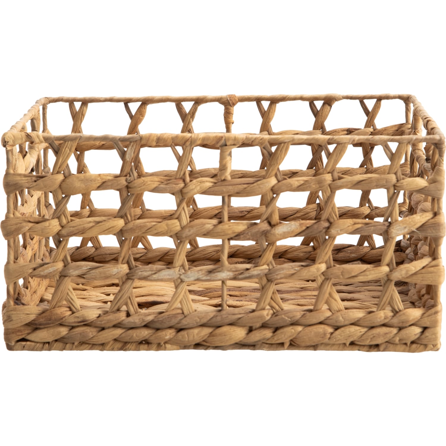 TIARA KARE GÖZENEKLİ HASIR SEPET 30X23X15