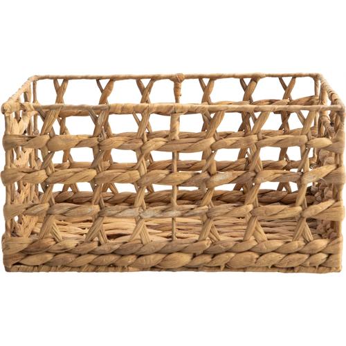  TIARA KARE GÖZENEKLİ HASIR SEPET 30X23X15