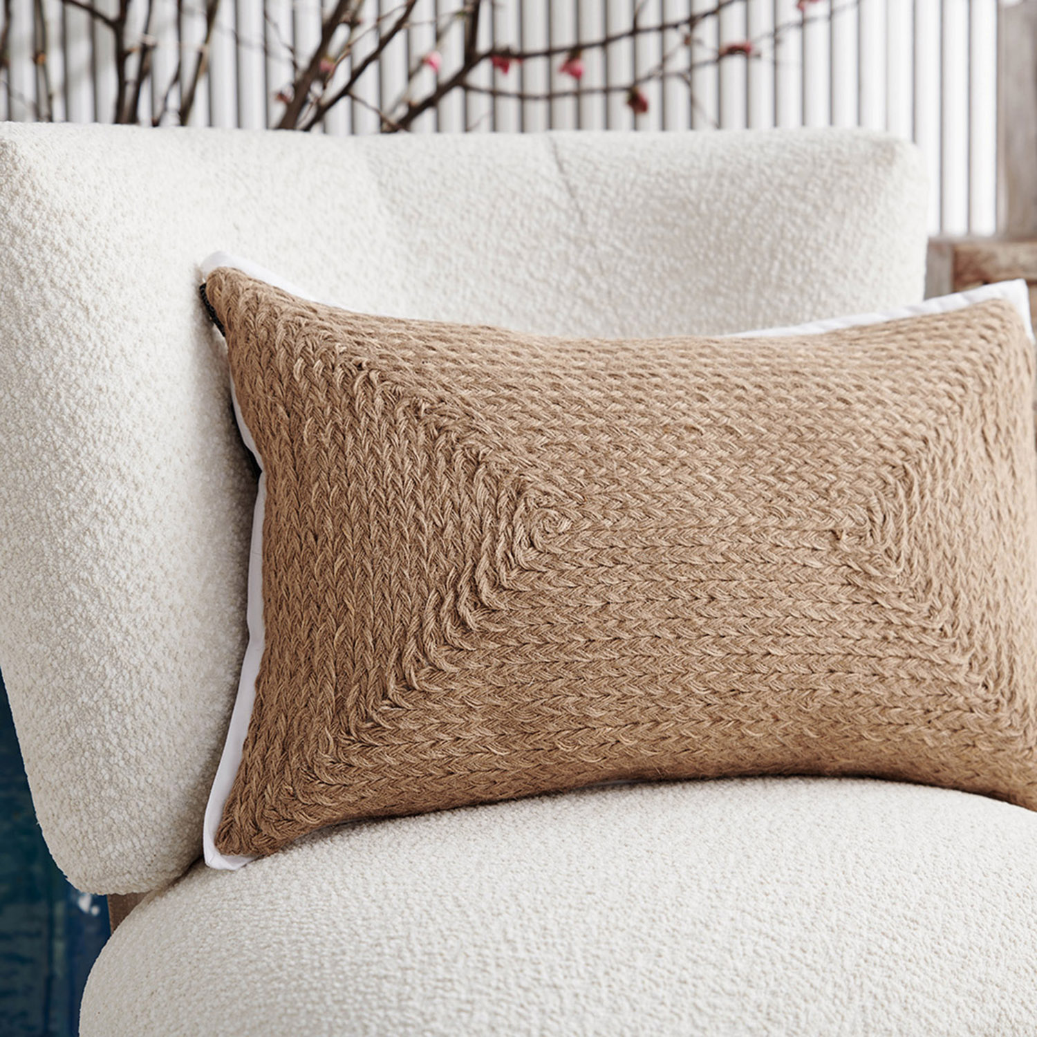 VALERIA JÜT KIRLENT BEYAZ NATUREL 35x55