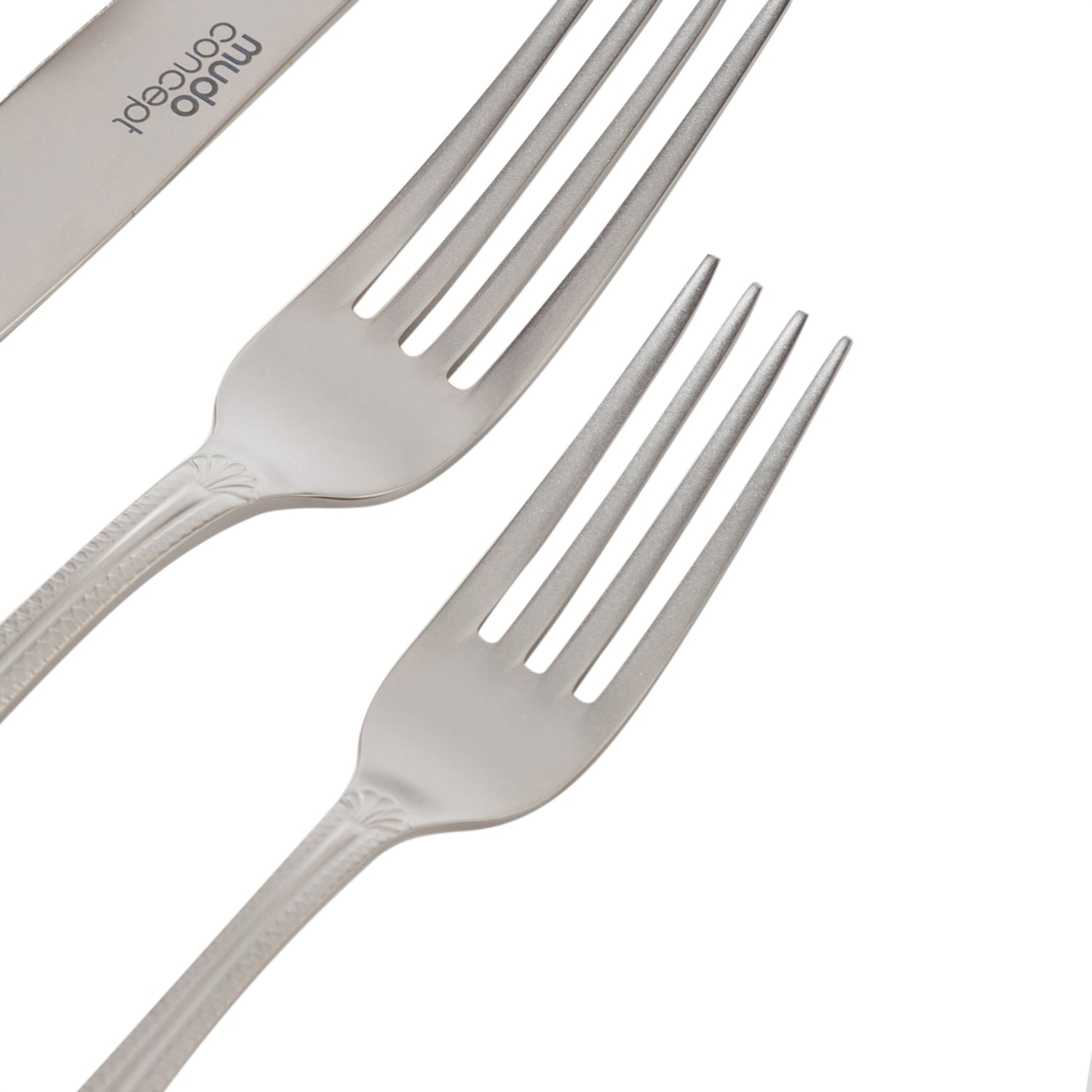 VICTORIAN 24 PARÇA ÇATAL KAŞIK BIÇAK SETİ- MAT