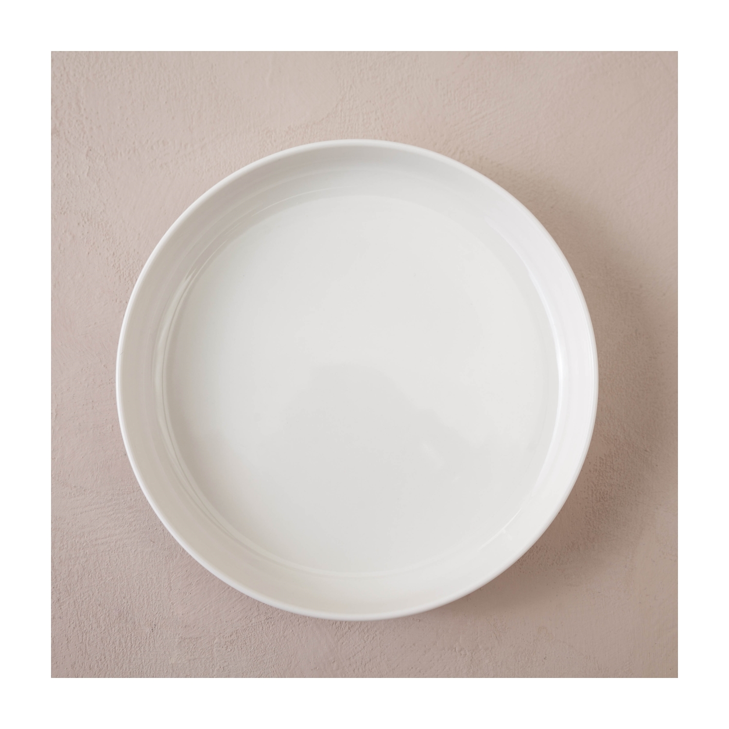 EPHESUS WHITE ÇUKUR TABAK 22CM