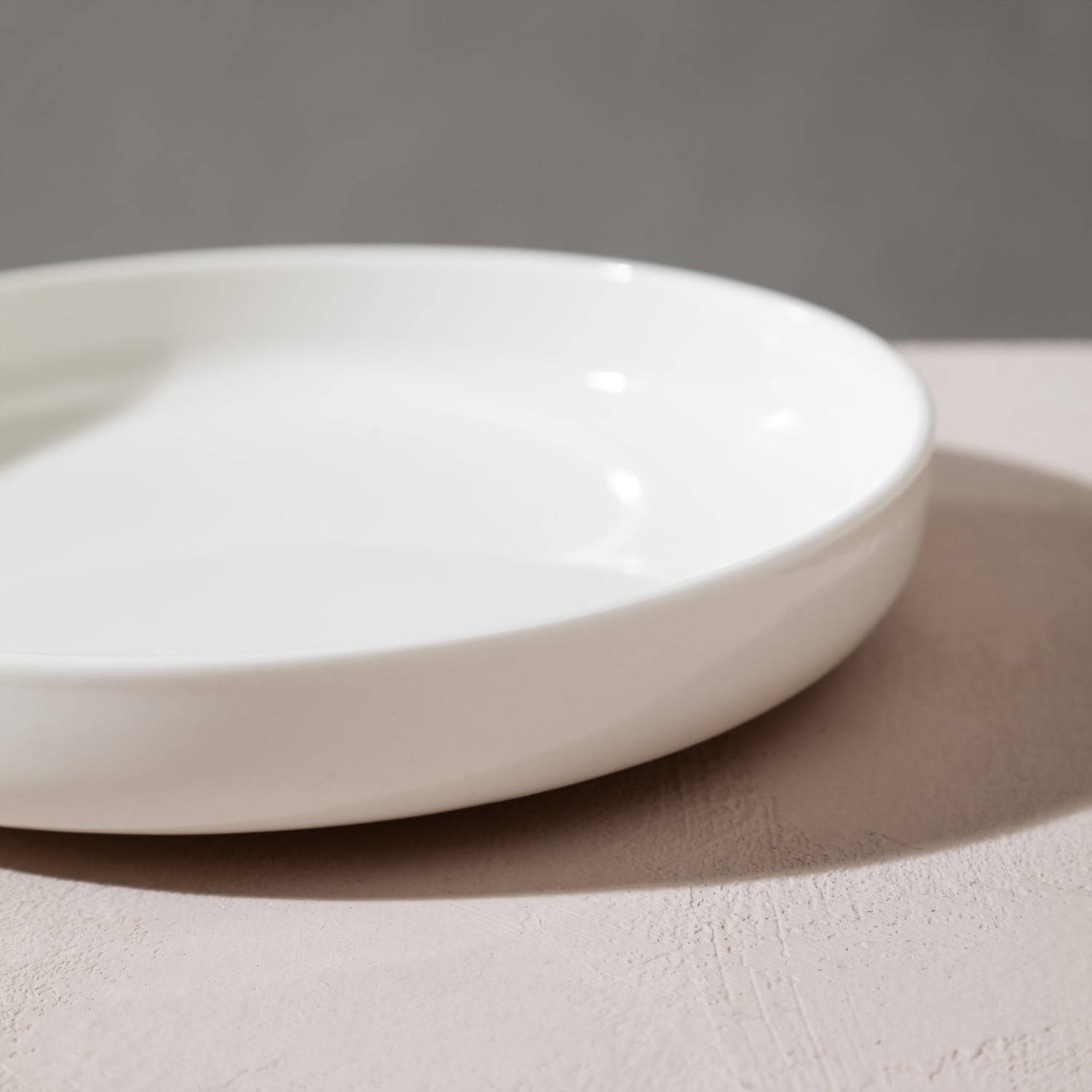 EPHESUS WHITE ÇUKUR TABAK 22CM