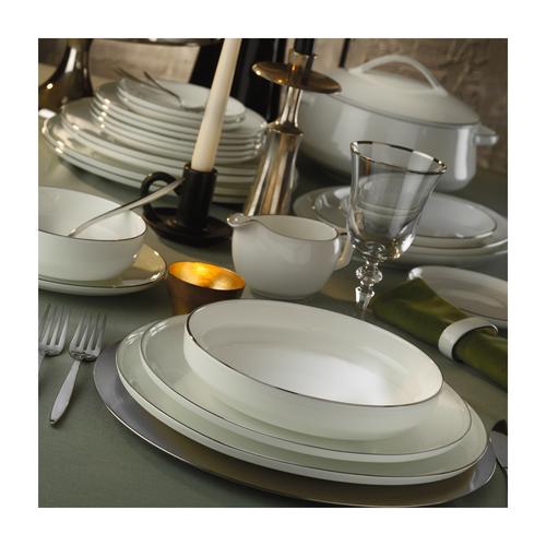  EVALIZA LUXURY SHINY PLATINIUM 60 PARÇA YEMEK TAKIMI