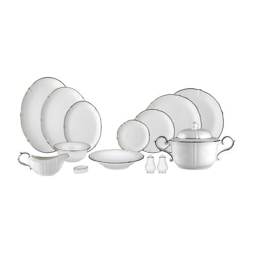  EVALIZA NOSTALGIA PLATINIUM 60 PARÇA YEMEK TAKIMI