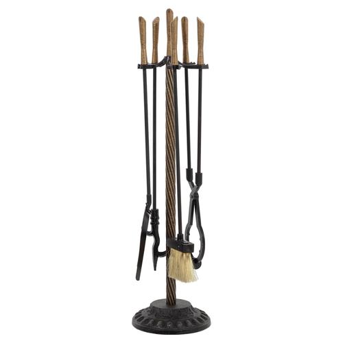  CLASSIC GOLD ŞÖMİNE AKSESUAR SETİ 80CM