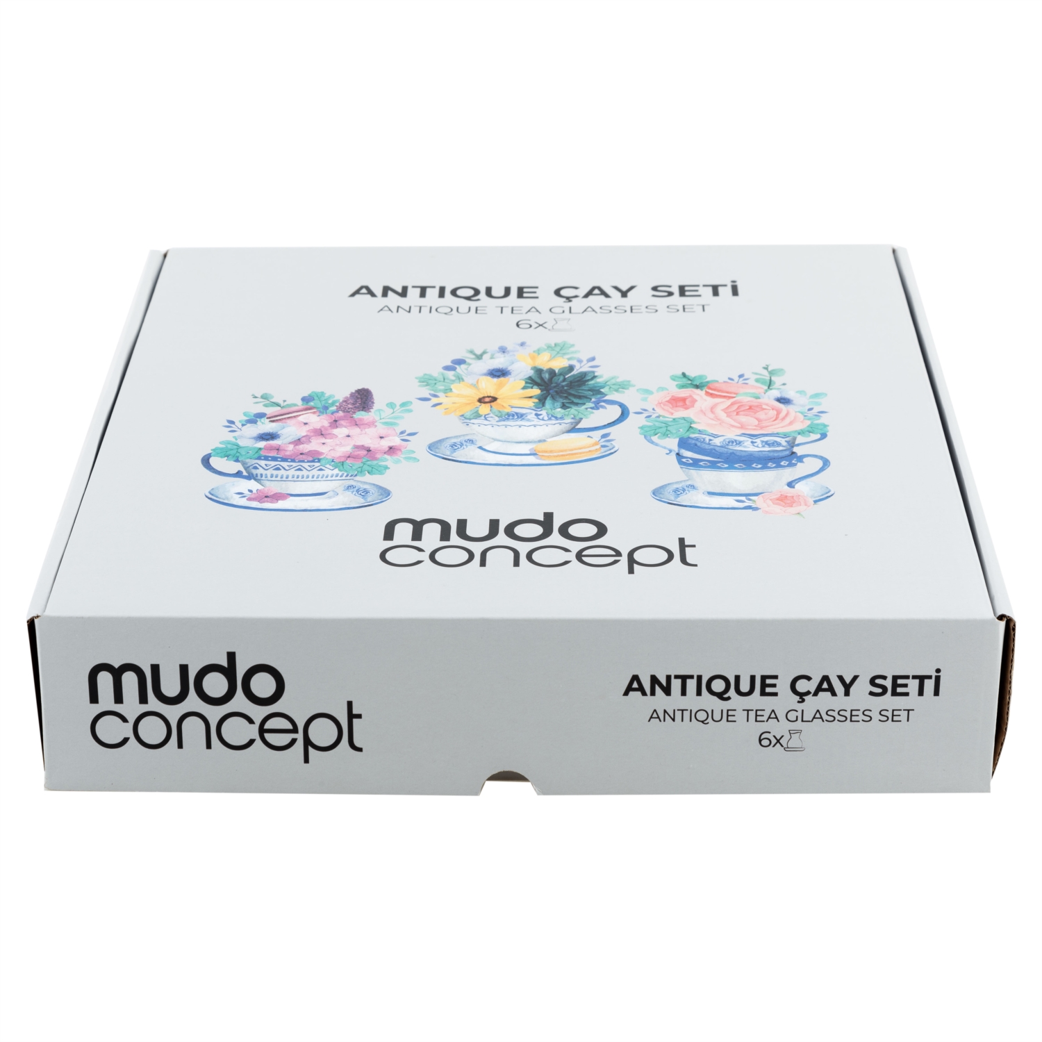 ANTIQUE ÇAY SETİ 6'LI