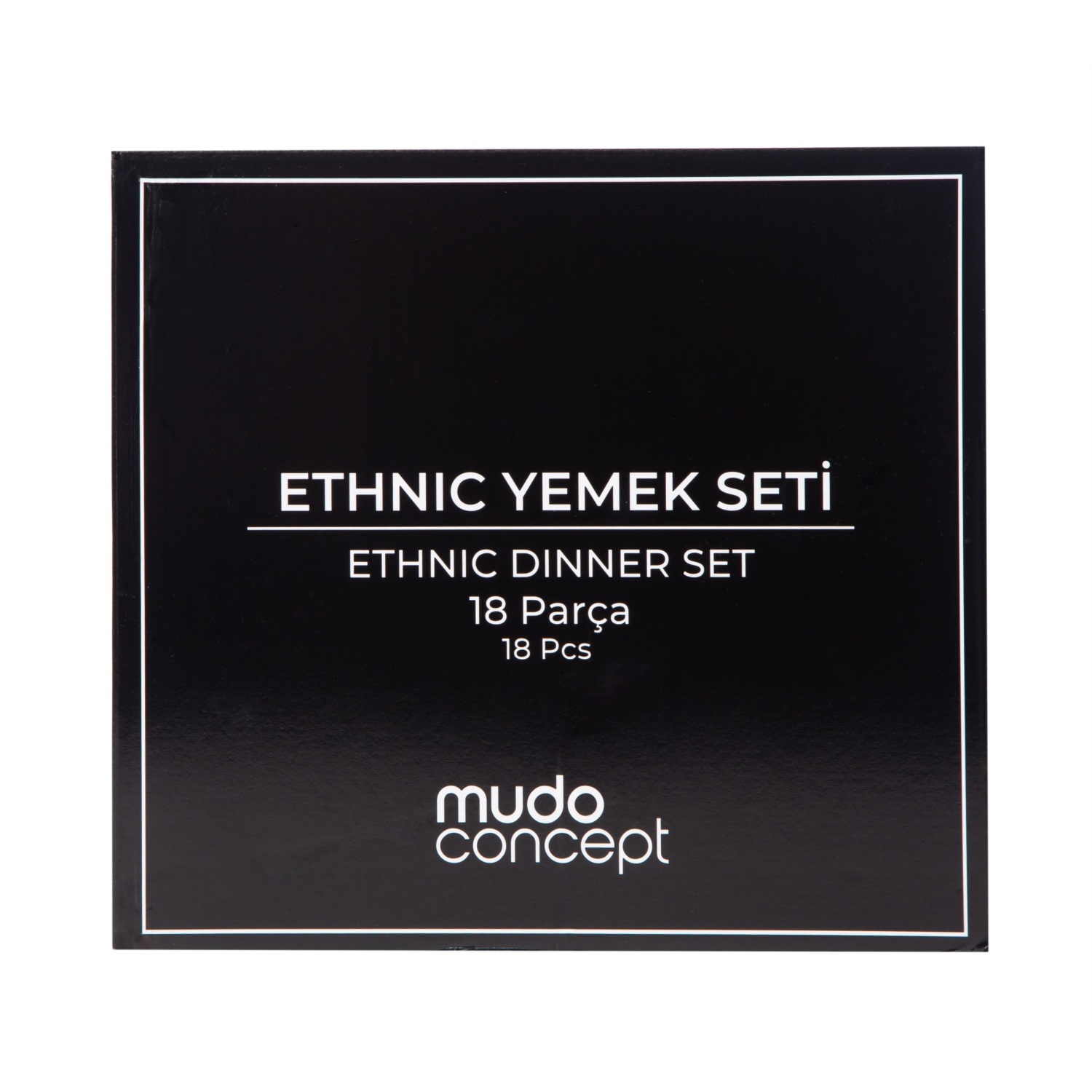 ETHNIC 18 PARÇA YEMEK TAKIMI