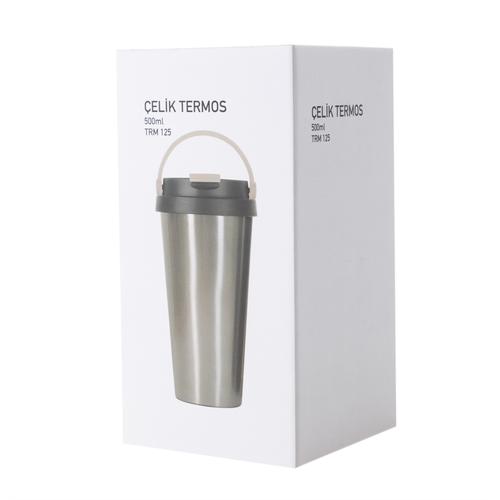  GREY ÇELİK TERMOS MUG 500 ML