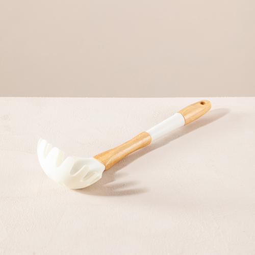  BAMBU SAPLI SİLİKON SPAGETTİ KEPÇESİ