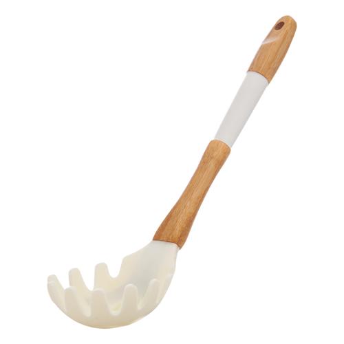  BAMBU SAPLI SİLİKON SPAGETTİ KEPÇESİ