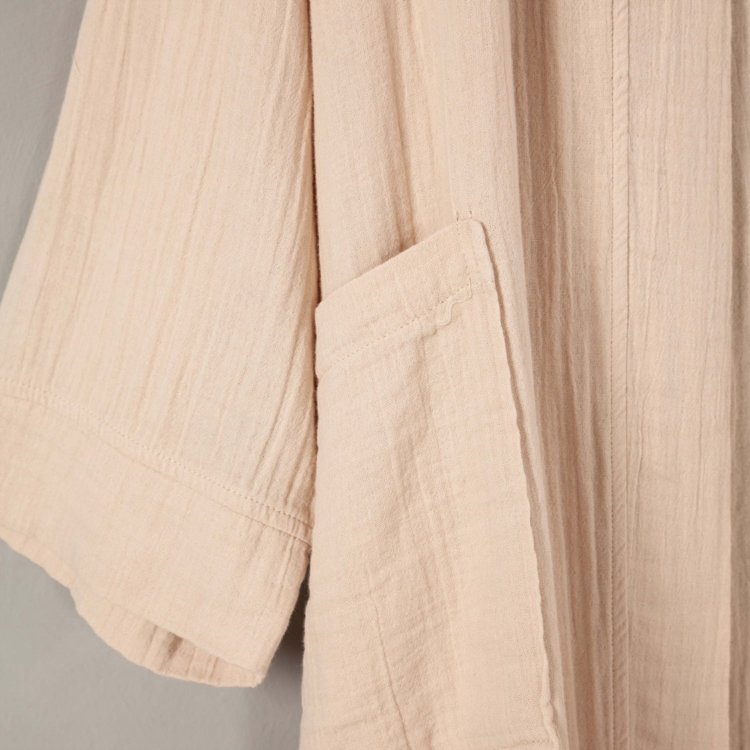 MÜSLİN BORNOZ ERKEK BEJ