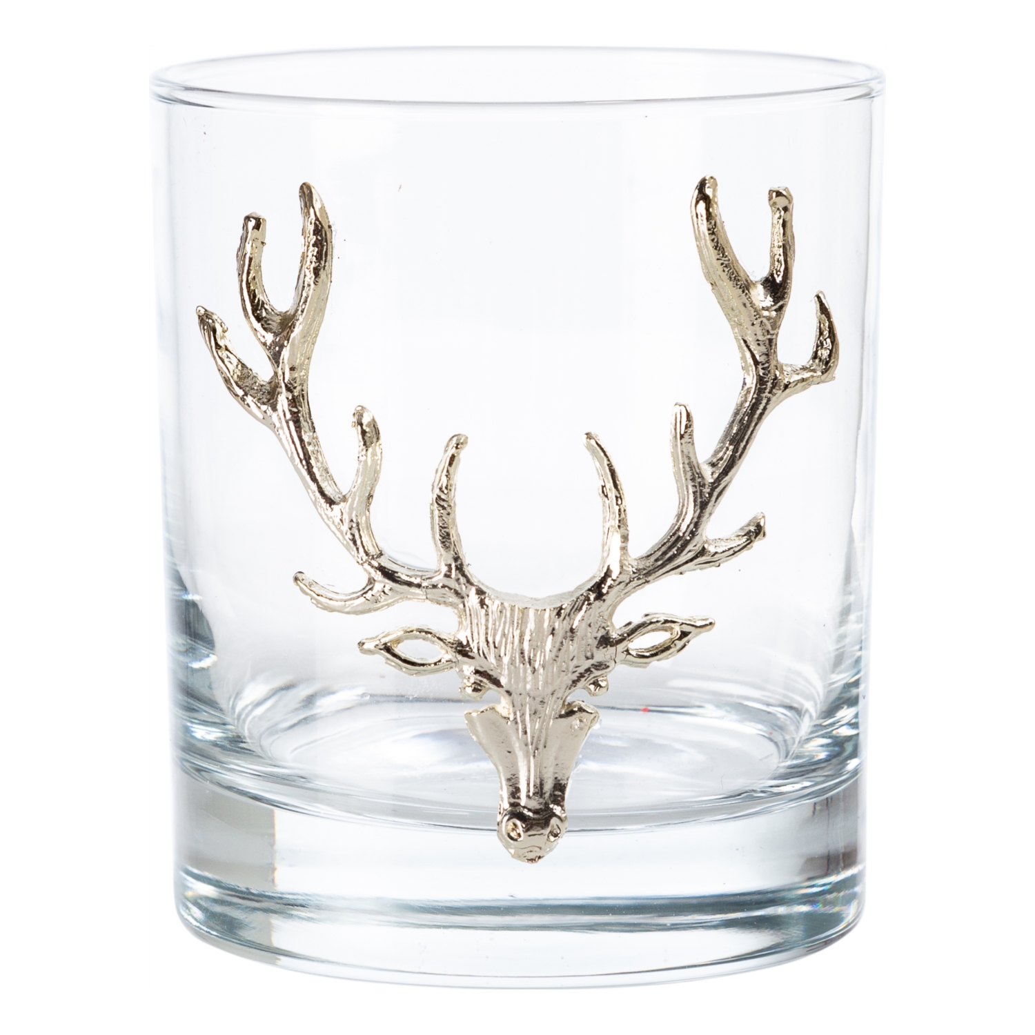 GEYİK FİGÜRLÜ VİSKİ BARDAĞI