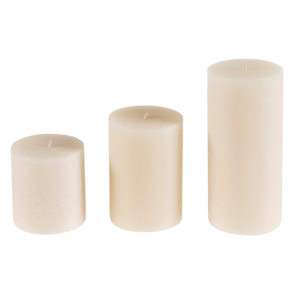 SÜTUN MUM KREM 7X15 CM